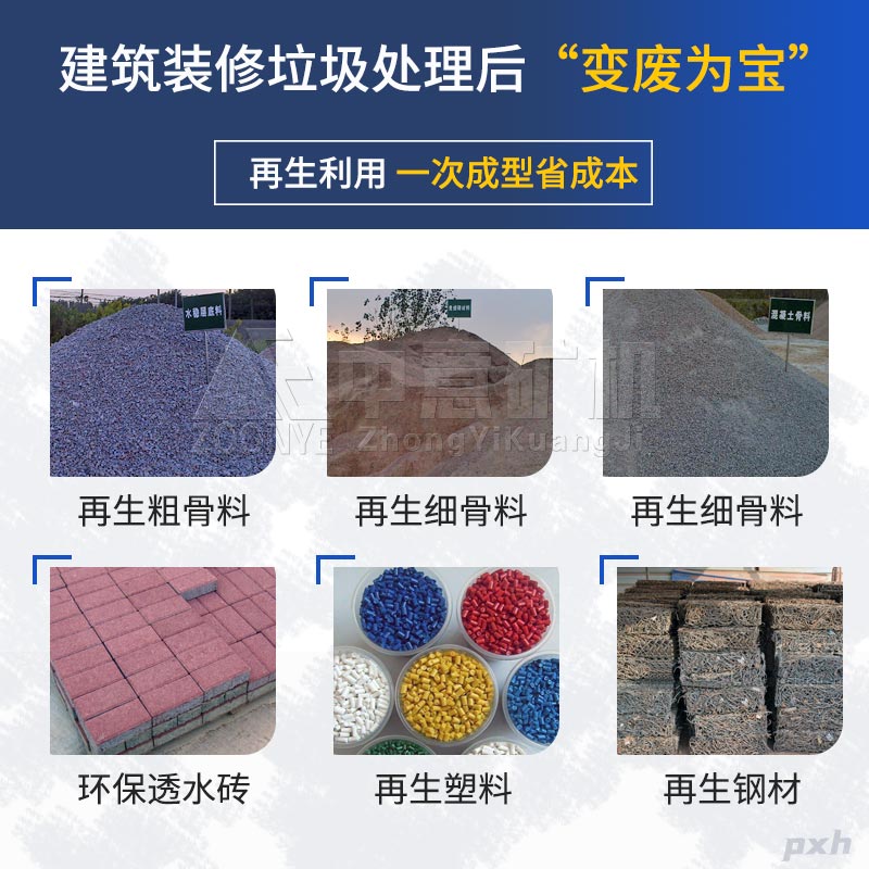 建筑垃圾再生產(chǎn)品